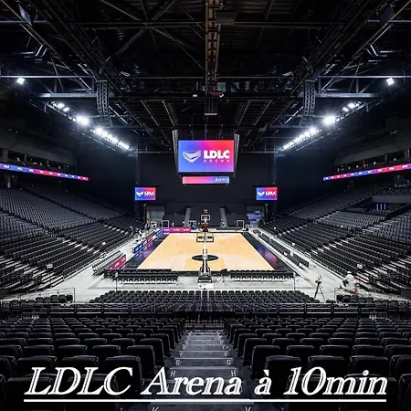 5 Lits, Equipe, Wifi, Netflix * Vaulx-en-Velin